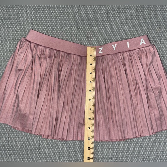 EUC Zyia Dusty Pink Blush Flyer Skirt/Skort with built-in shorts size L 12-14 - Picture 2 of 7